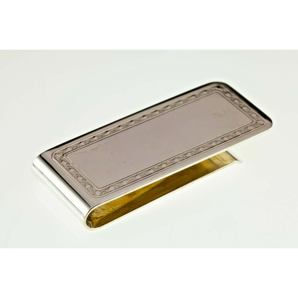 Money Clip Powerscourt (Sterling 28.3gr) by WATERFORD, Nice Condition!