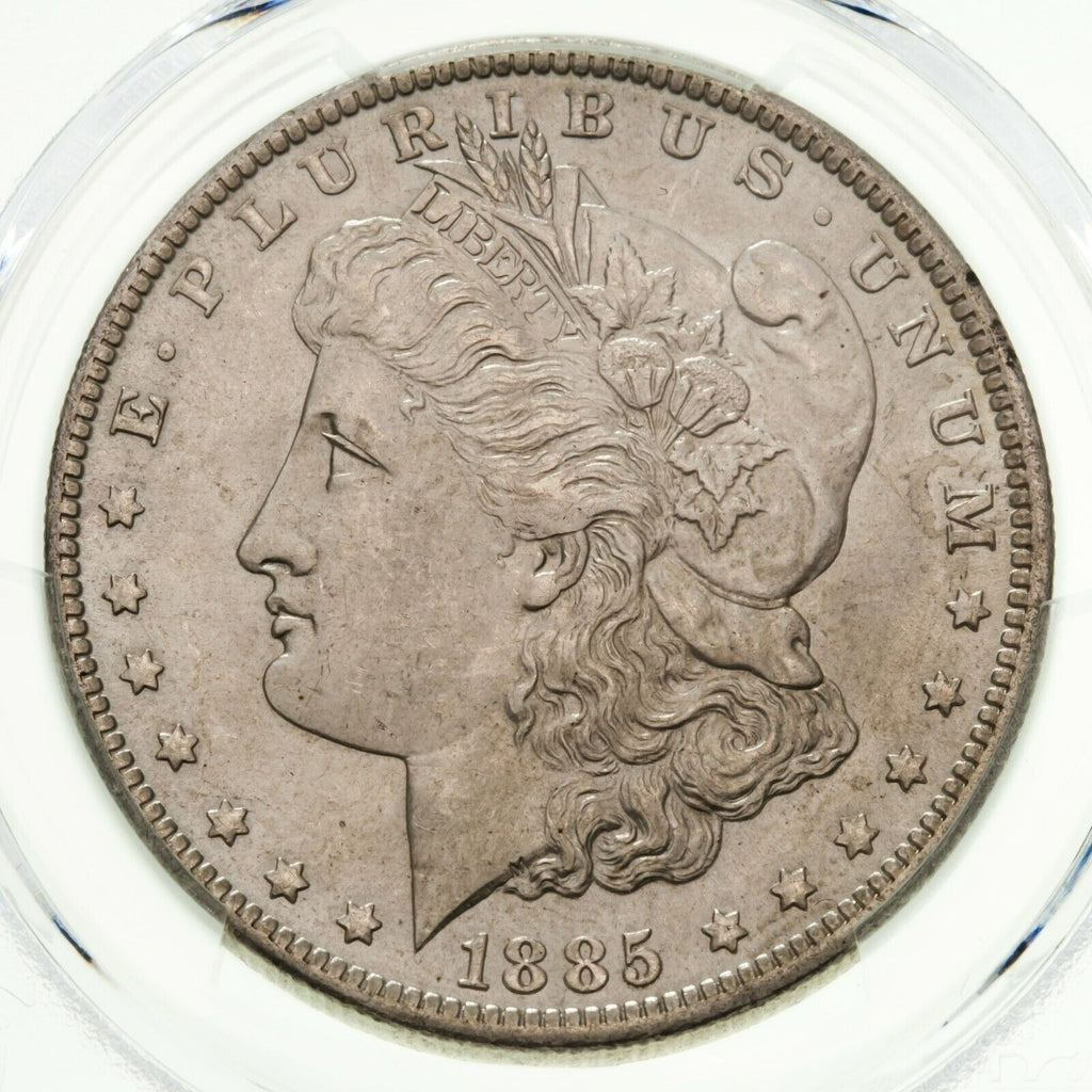 1885-O $1 Silver Morgan Dollar Graded by PCGS as MS-62! Gorgeous Coin
