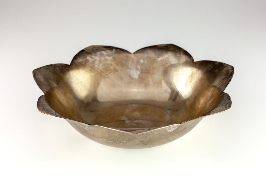 Tiffany Makers Sterling Silver Flower Form Petal Bowl 28889