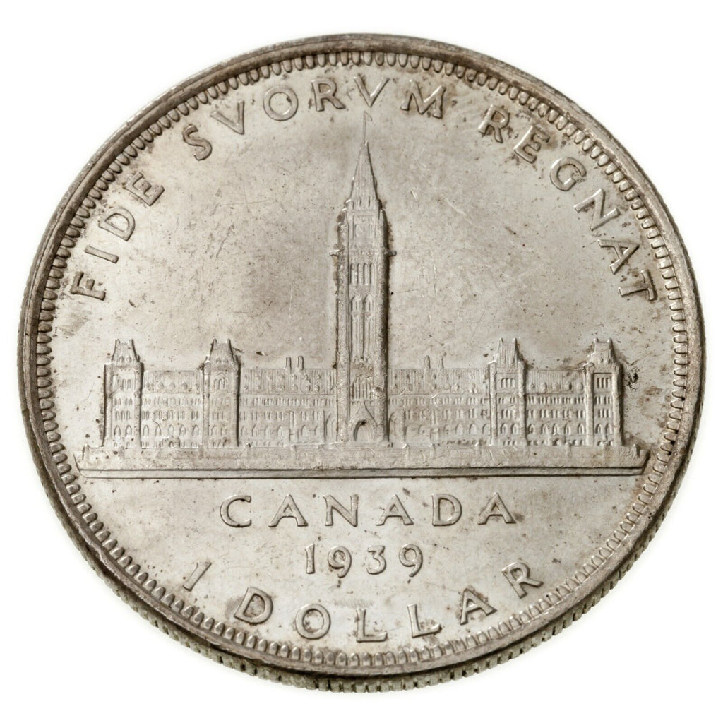 1939 Canada Dollar Coin in Uncirculated Condition, KM 38