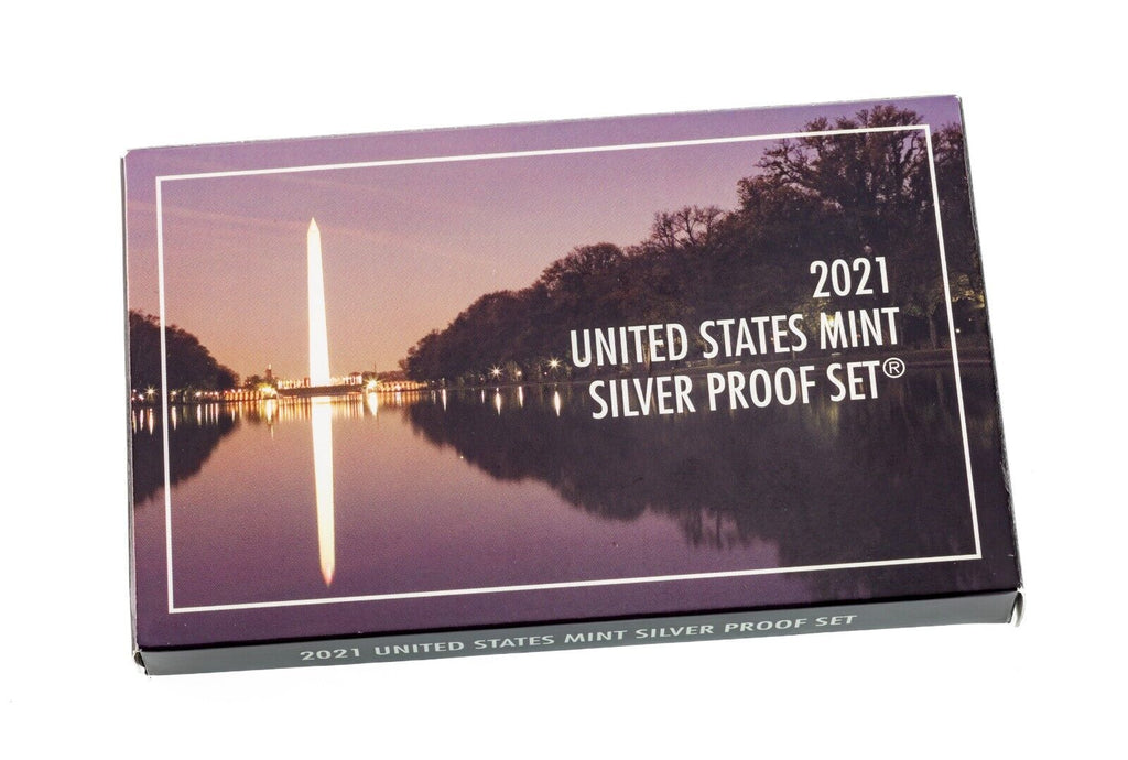 2021 US Mint Silver Proof Set in Original Box w/ CoA