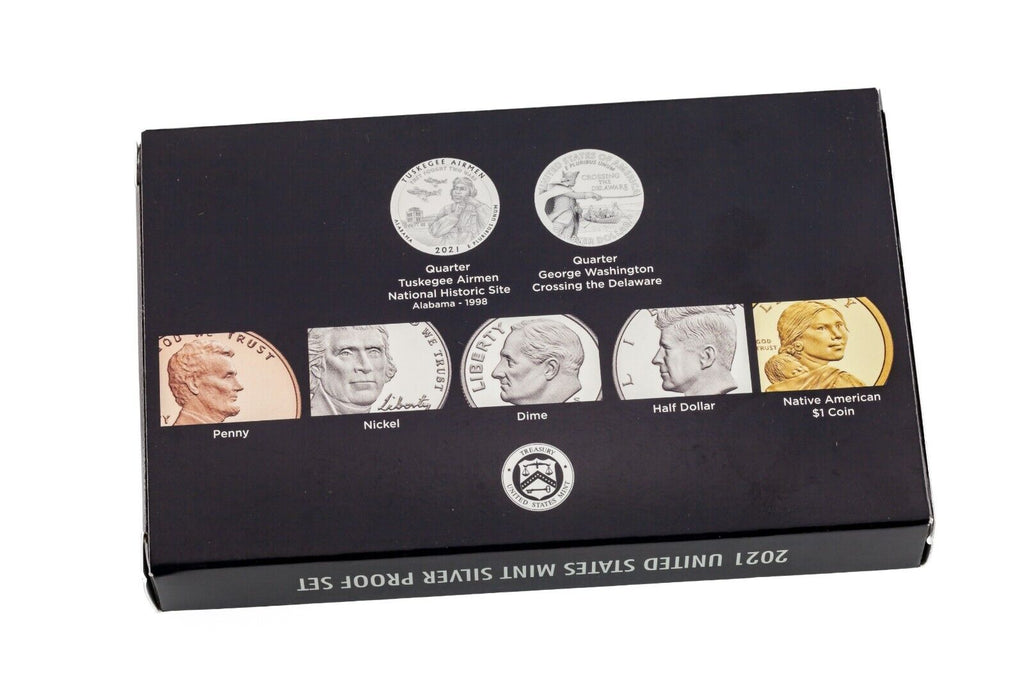 2021 US Mint Silver Proof Set in Original Box w/ CoA