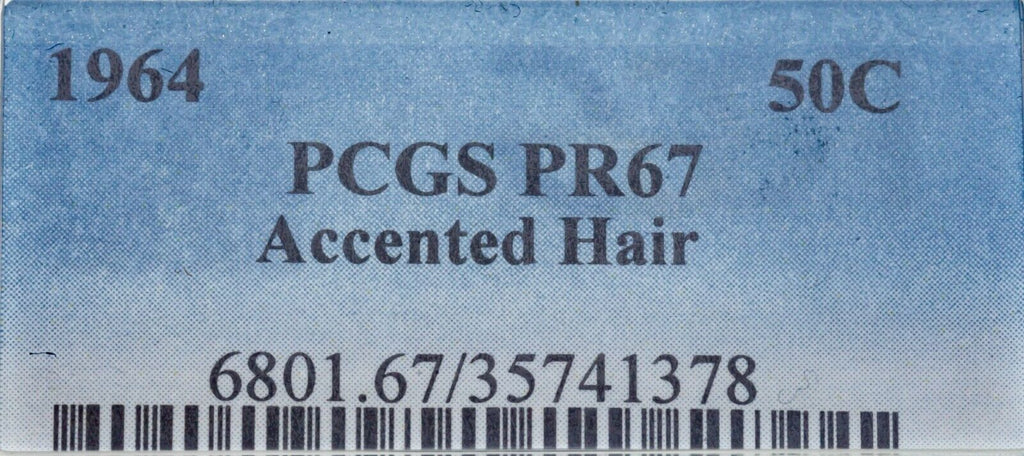 1964 50C Kennedy Half Dollar Proof PCGS PR67 Accented Hair Nice!