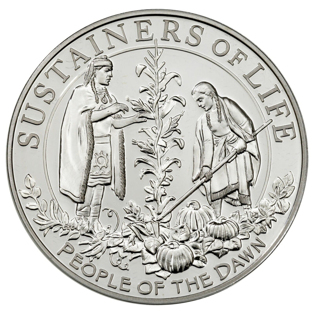 400th Anniversary of the Mayflower Voyage Silver Proof Coin + Medal Set