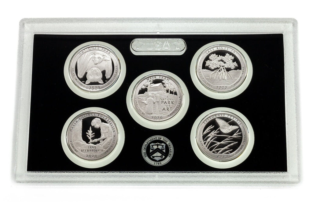 2020-S United States Mint Silver Proof Set w/ Box and CoA