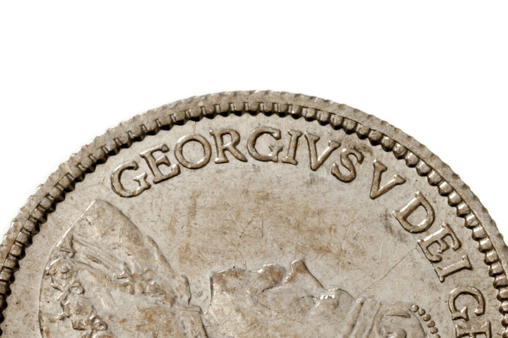 1912 Canada 5 Cents Silver Coin In UNC Condition, KM 22